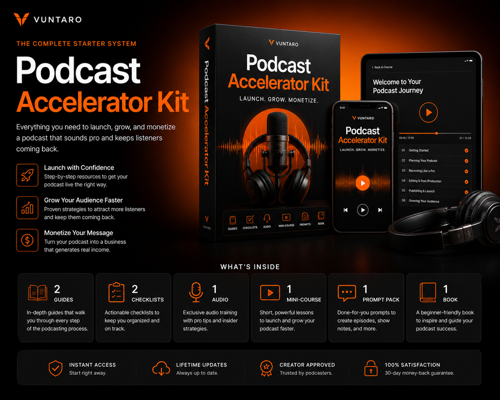 Podcast Accelerator Kit