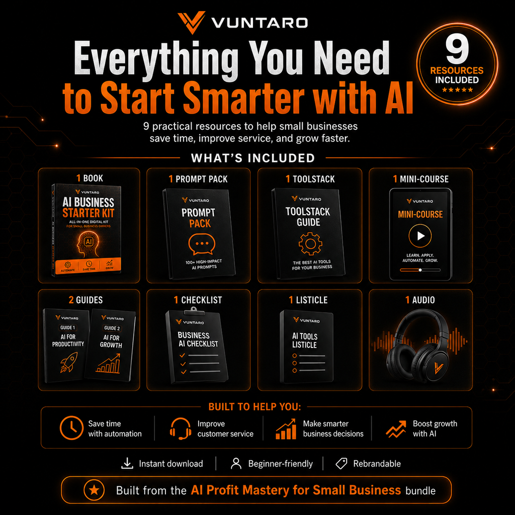 AI Profit Mastery for Small Business – Complete Bundle