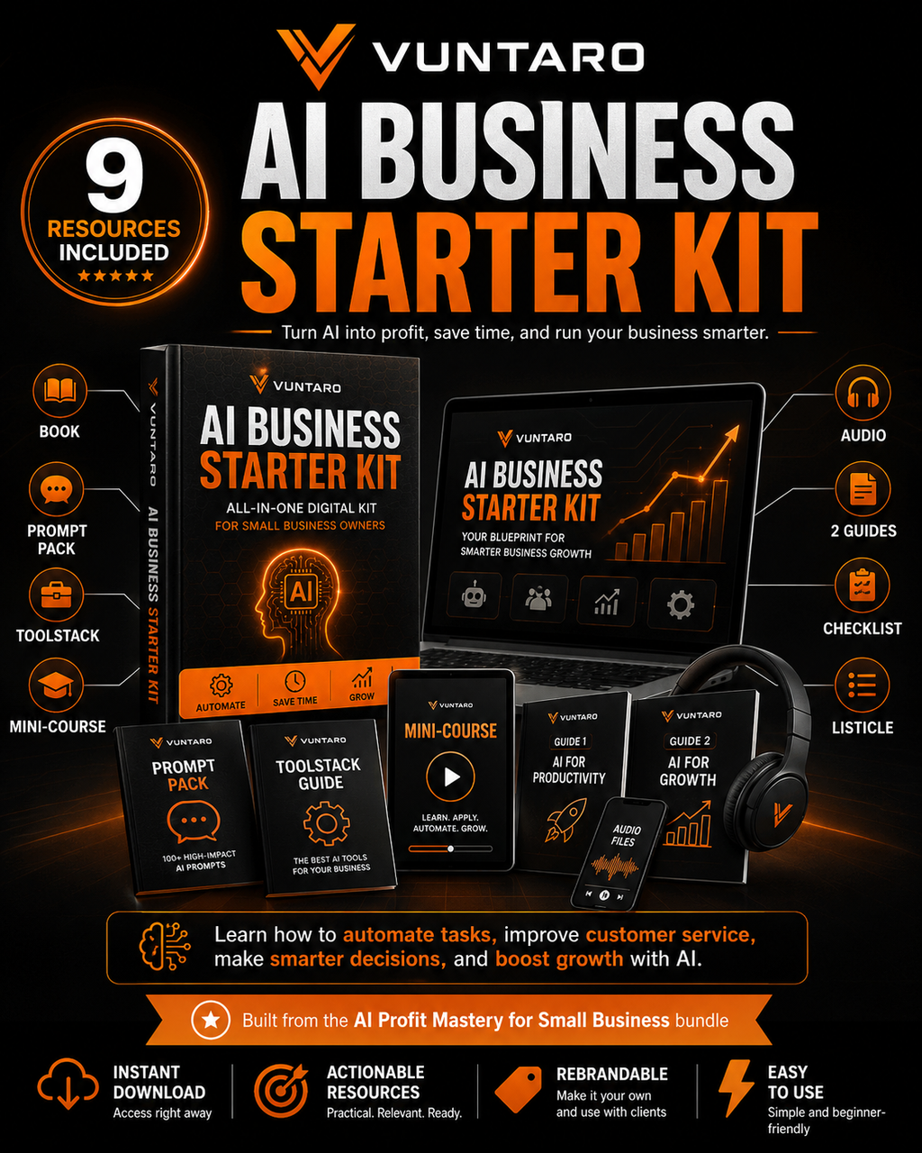 AI Profit Mastery for Small Business – Complete Bundle